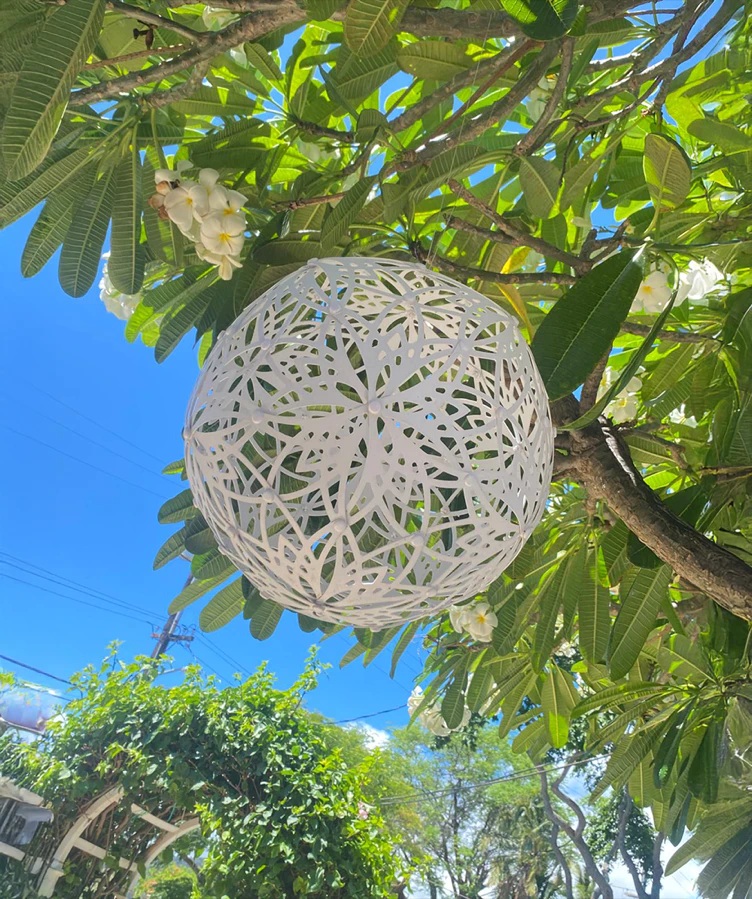 12 Inch Pendant Solar Light