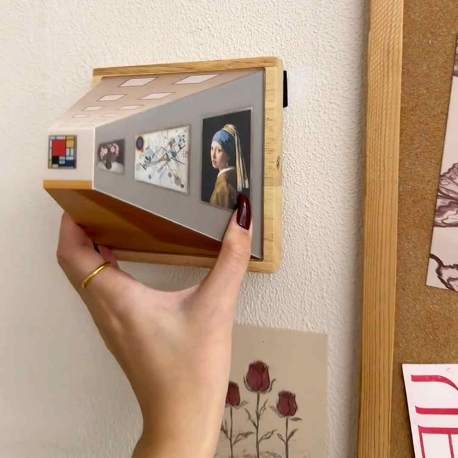 3D Illusion Night Light Gallery Bedside Picture Style Creative Modern
