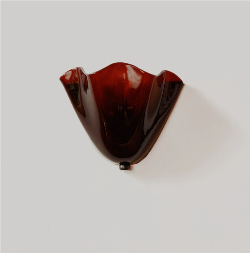 American Retro Color Berry Glass Lamp French Shell