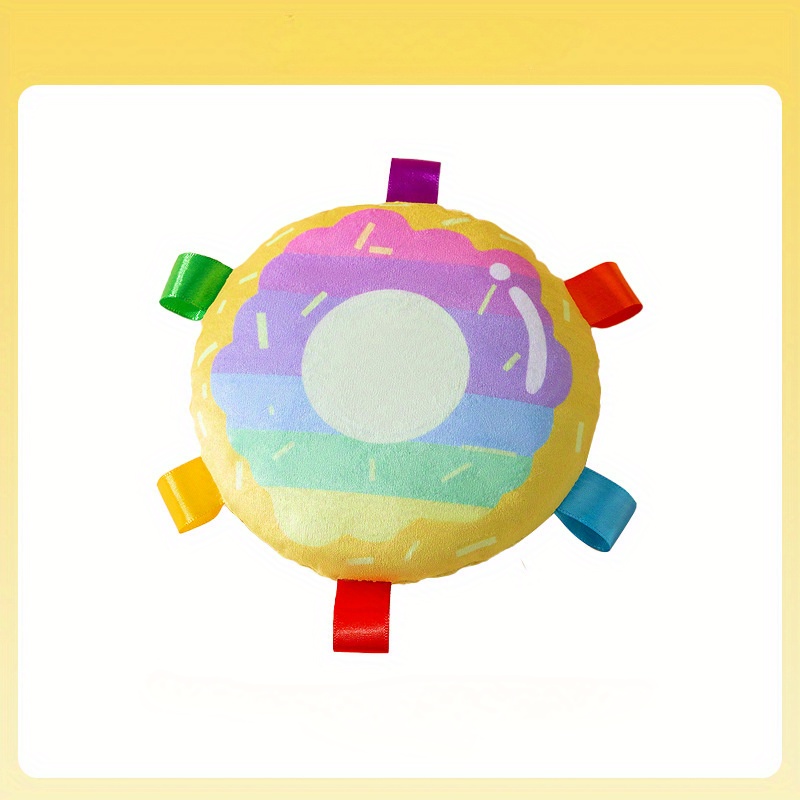 Cartoon Plush Flying Disc Toy Dog For Outdoor Play, Bite-resistant