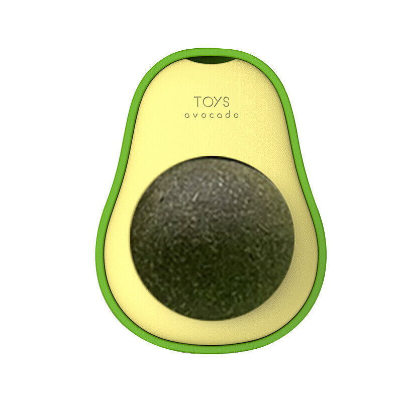 Cute Avocado Catnip Toys Cat Teeth Cleaning Toy Cat Supplies Catnip