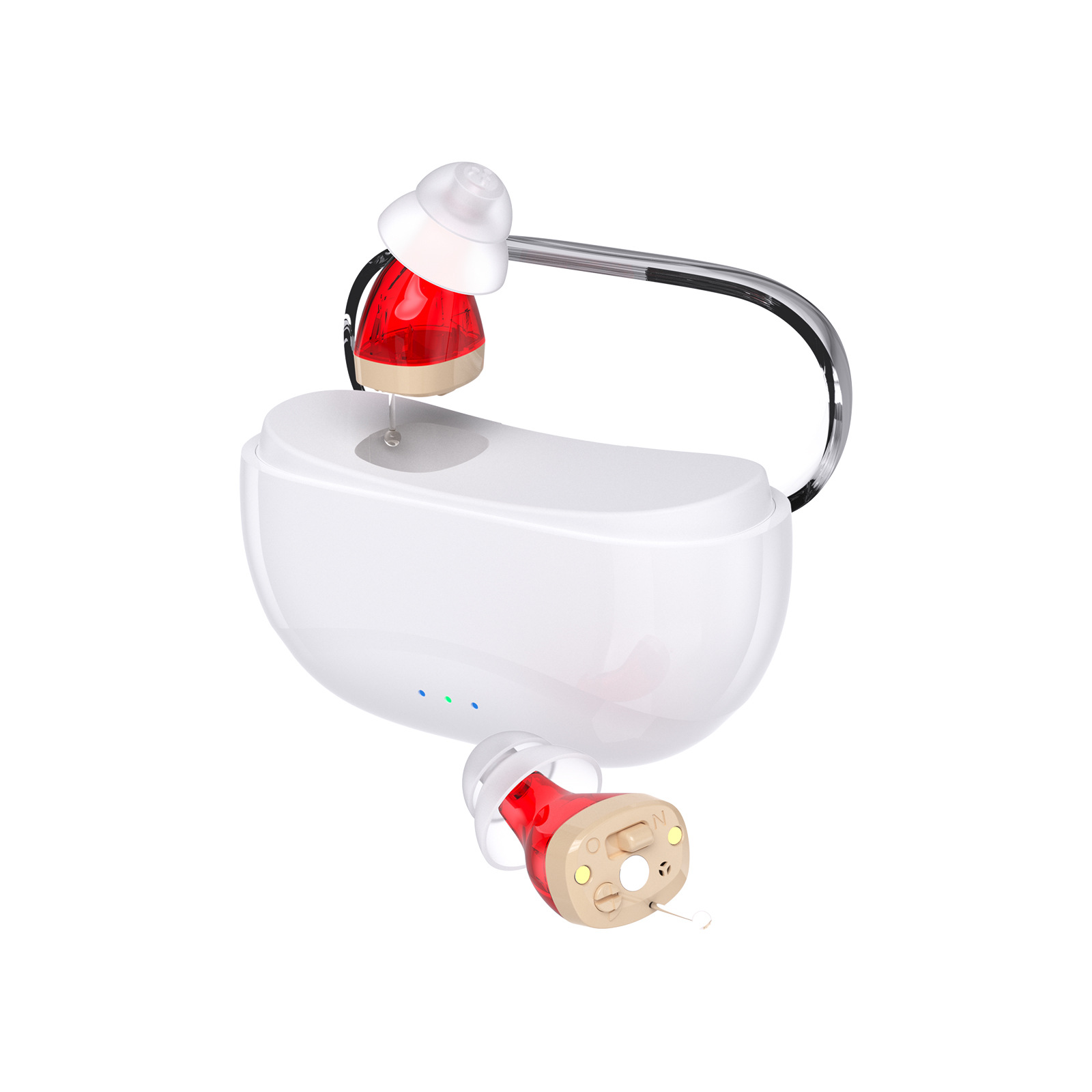 Digital Hearing Aid For The Elderly Invisible Noise Reduction Sound