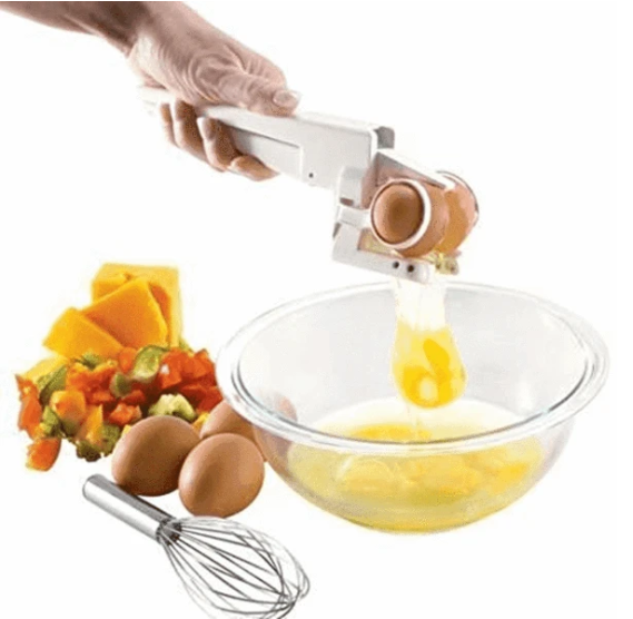 Egg Shell Cracker Handheld Plastic Egg Breaker Egg Opener Creative