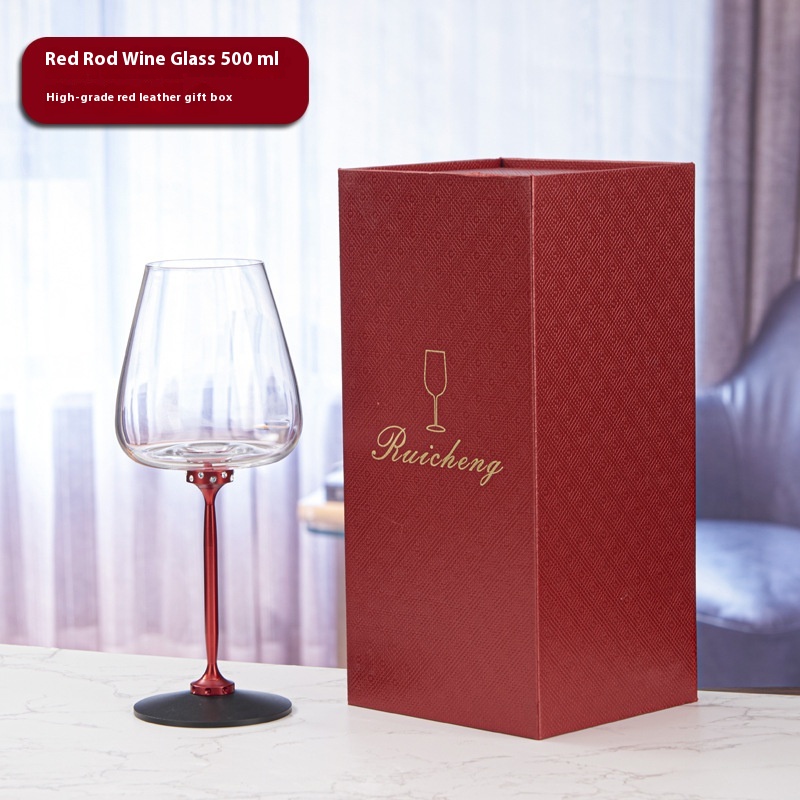 Fancy Decanter Cup Creative Rotational Goblets Wine Glass Household