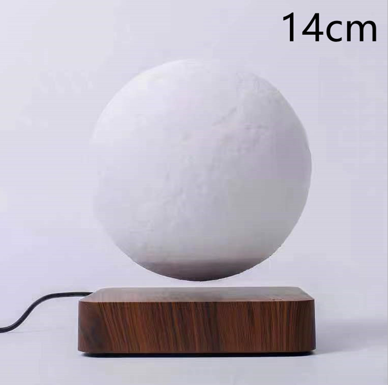 Magnetic Levitation Table Lamp Moon Light 3D Printing Planet Night