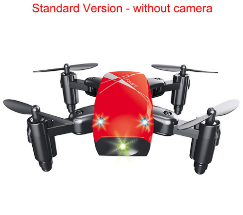 Micro Foldable RC Drone 3D Bearing Steering Wheel Remote Control