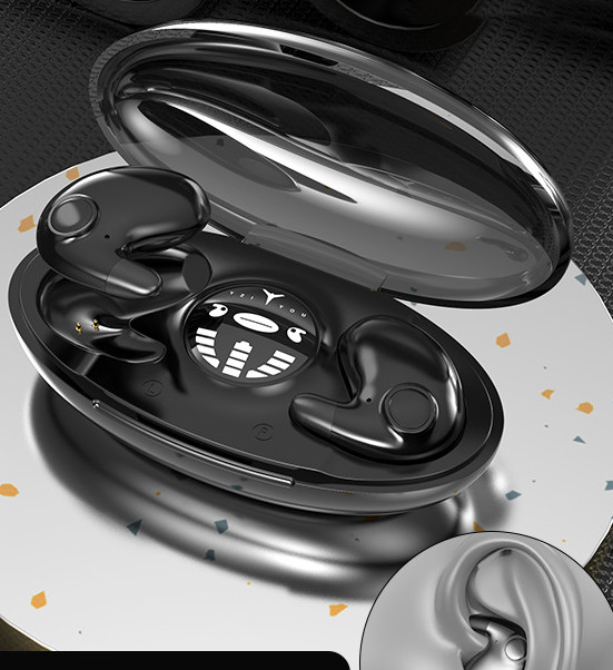 Mini Invisible Sleep Wireless Bluetooth Headset Stereo Sport Game