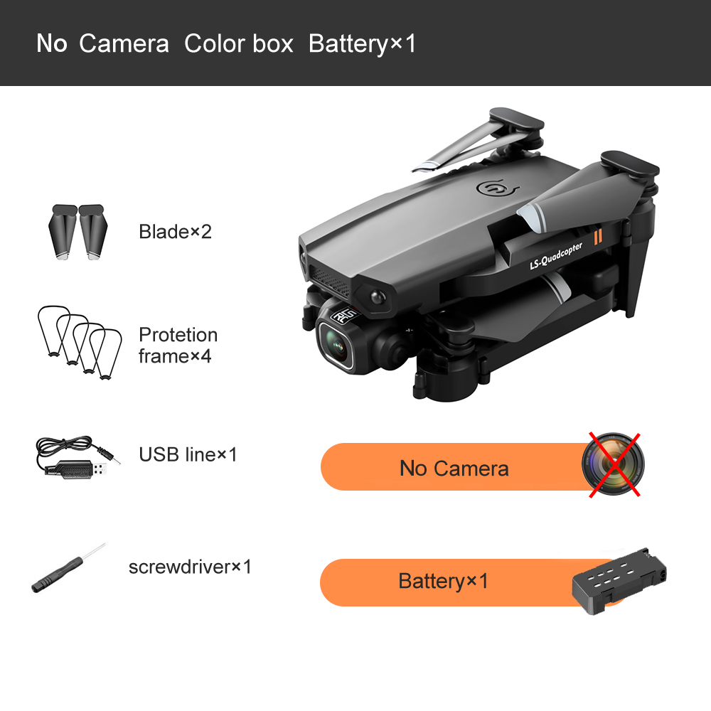 Mini Uav Fixed-Height Quadcopter Dual-Lens Aerial Photography