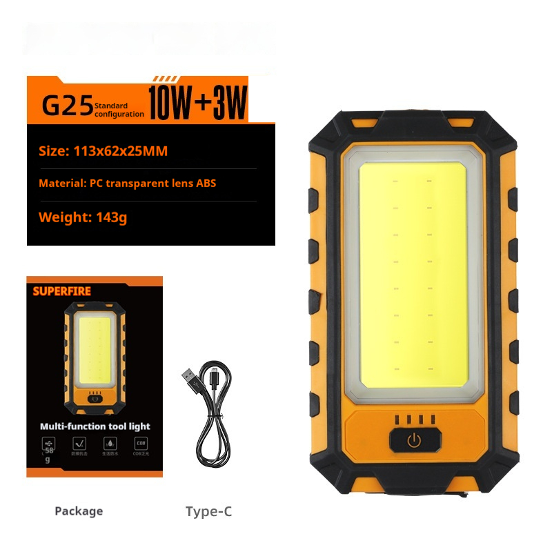 Multifunctional Work Light Far And Near Double Light Emergency