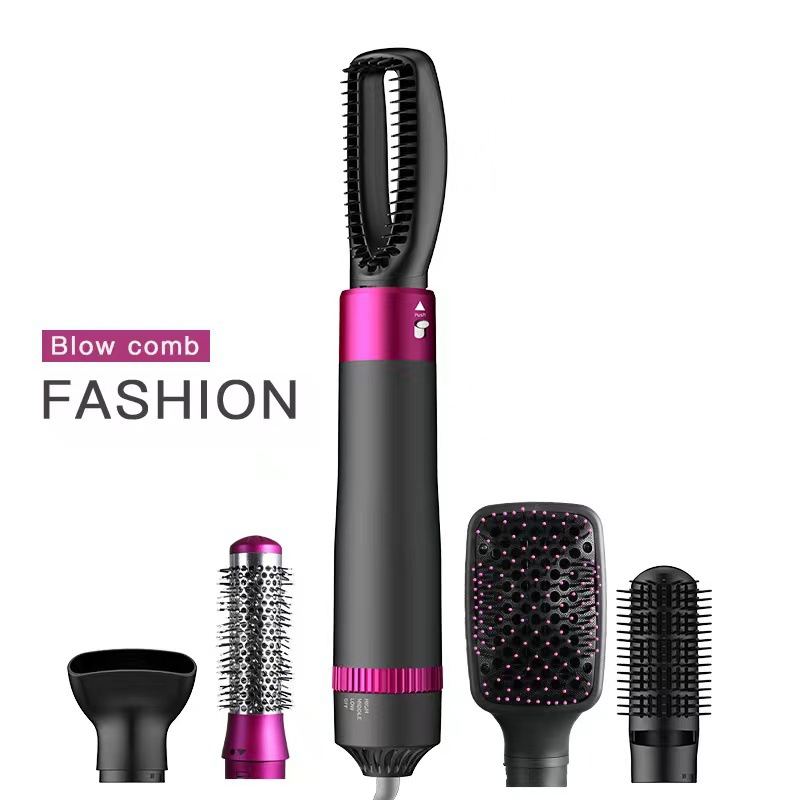 Professional 5 In 1 Hair Dryer Brush Dryer And Straightening Brush