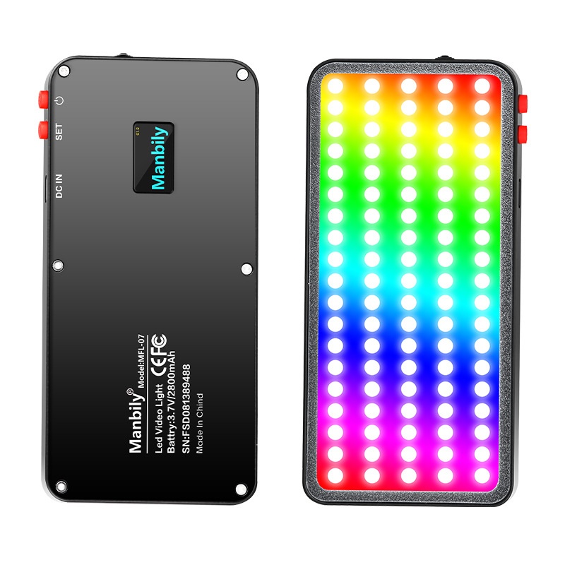 RGB Full Color Pocket LED Photography Portable Mini Light Effect