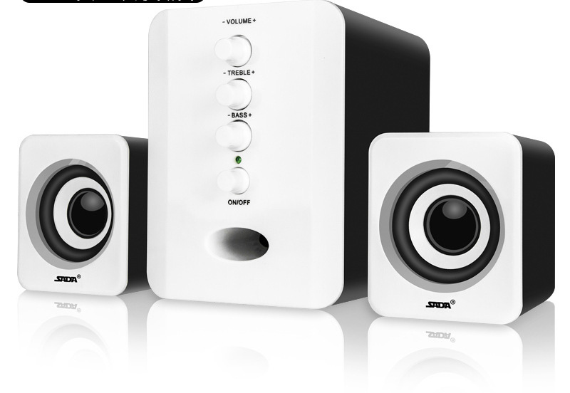 Speakers Computer D-202 Combination Music-Player Subwoofer-Sound-Box
