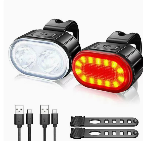 Strong Light Flashlight Bicycle Light Riding Equipment