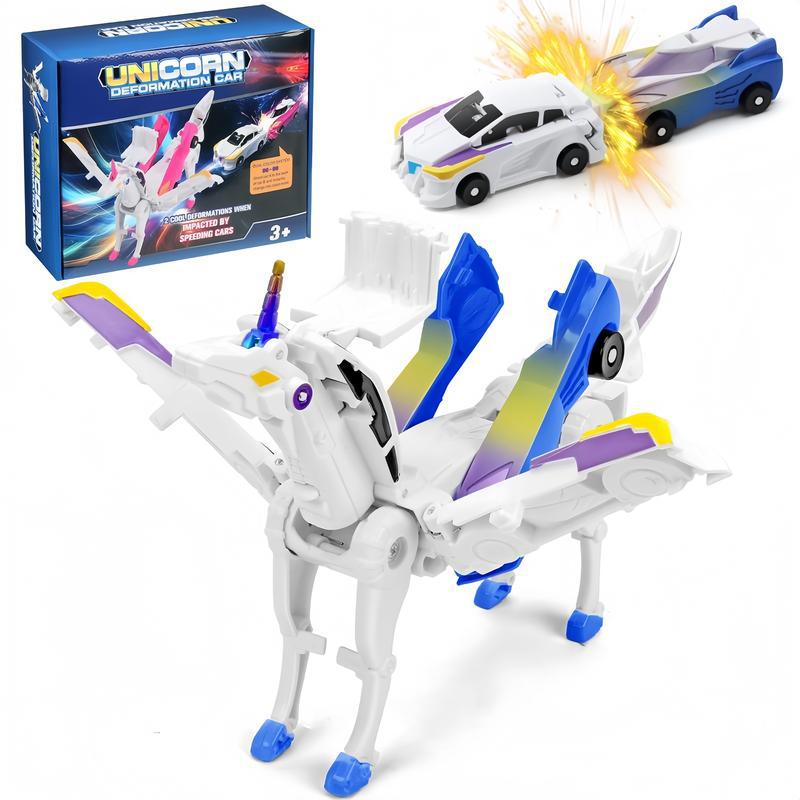 Treasure Car-Divine Toy Car Crash-and-Combine Transforming Robot