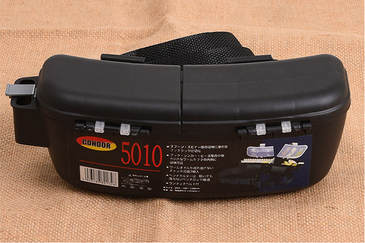 Waist-Mounted Fishing Gear Gadgets Fishing Bait Box Bait Super Hard